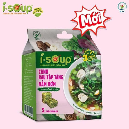 isoup canh rau tap tang nam rom