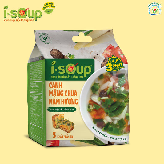 Isoup canh mang chua nam huong